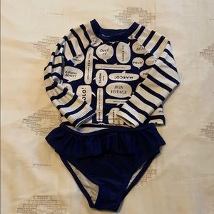 Rash guard 2 piece